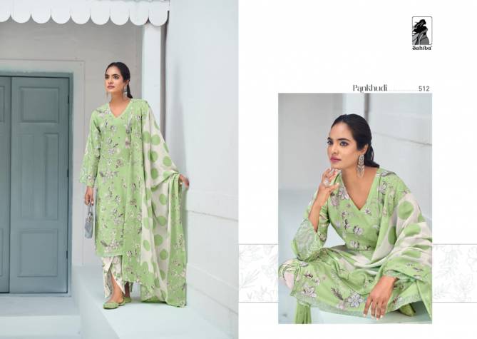 Pankhudi By Sahiba Heavy Moscow Cotton Dress Material Wholesale Market In Surat